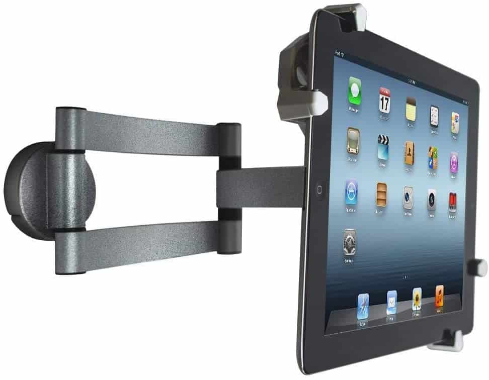 a wall mount to setup your tablet