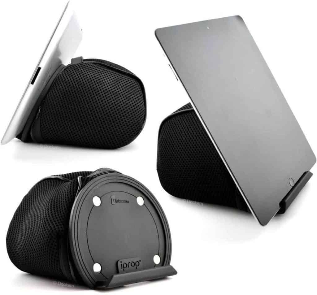 iPad Bed & Lap Stand by iProp; Bean Bag Universal Tablet Holder