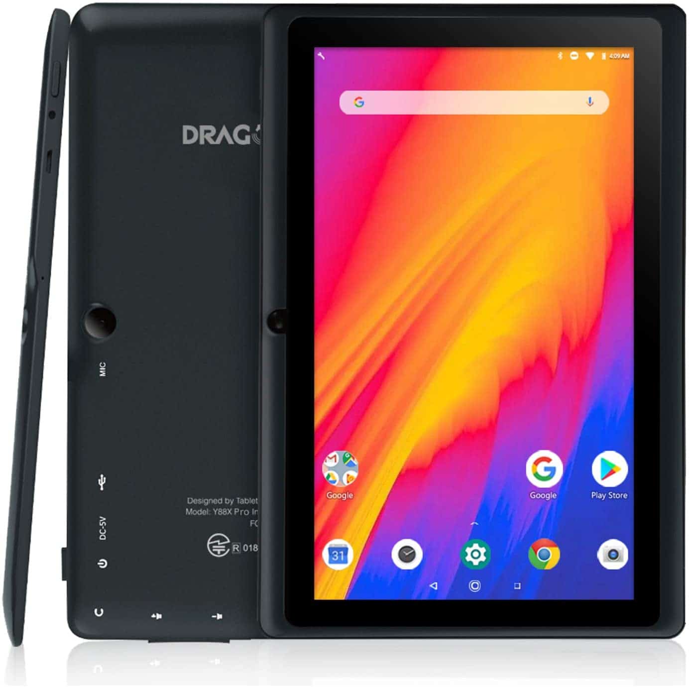 Dragon Touch 7 inch Tablet, Android 9.0 Pie