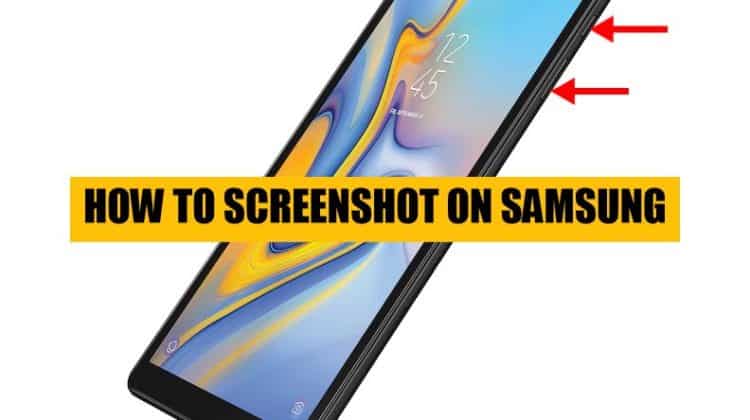 How to screensphot on Samsung Tablet