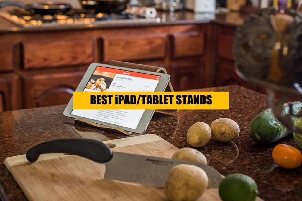 best ipad stands - wood and aluminium