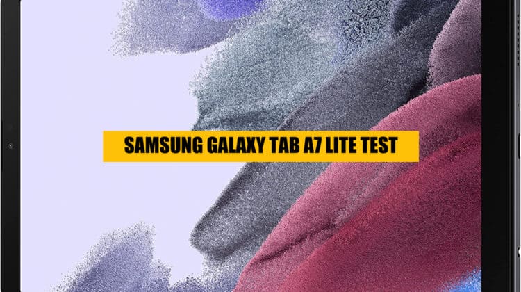Samsung galaxy tab a7 lite test