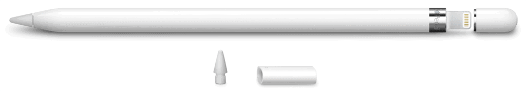 Apple Pencil 1 with tip and endcap removed