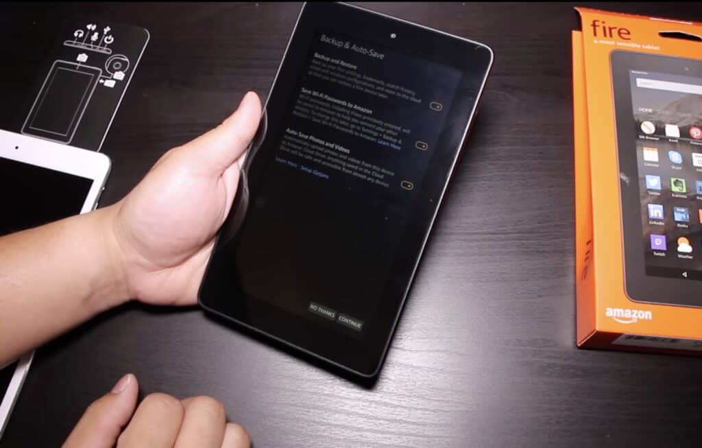 Amazon Fire Tablet Backup and Auto-Save
