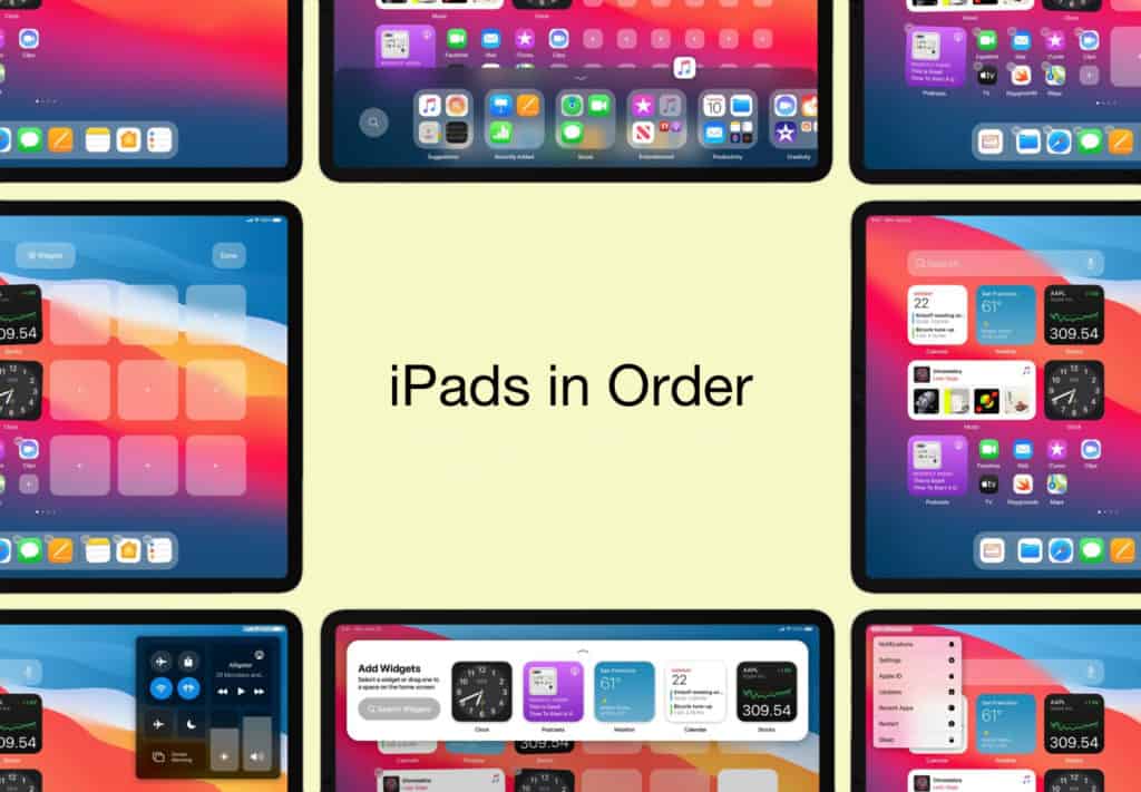 iPads in Order