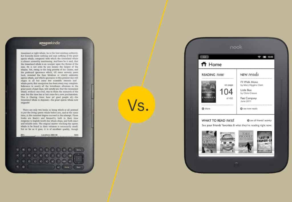 Nook vs Kindle