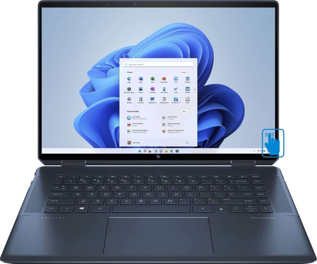 HP Spectre X360 16-inch laptop