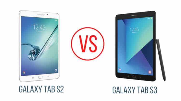 Samsung S2 vs S3 Tablet