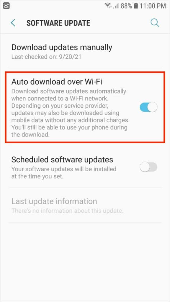 Software Update Automatically