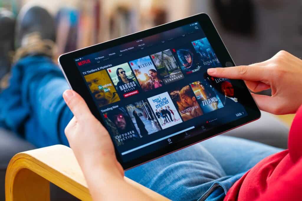 Streaming Netflix on iPad