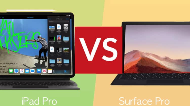 Surface Pro vs iPad Pro