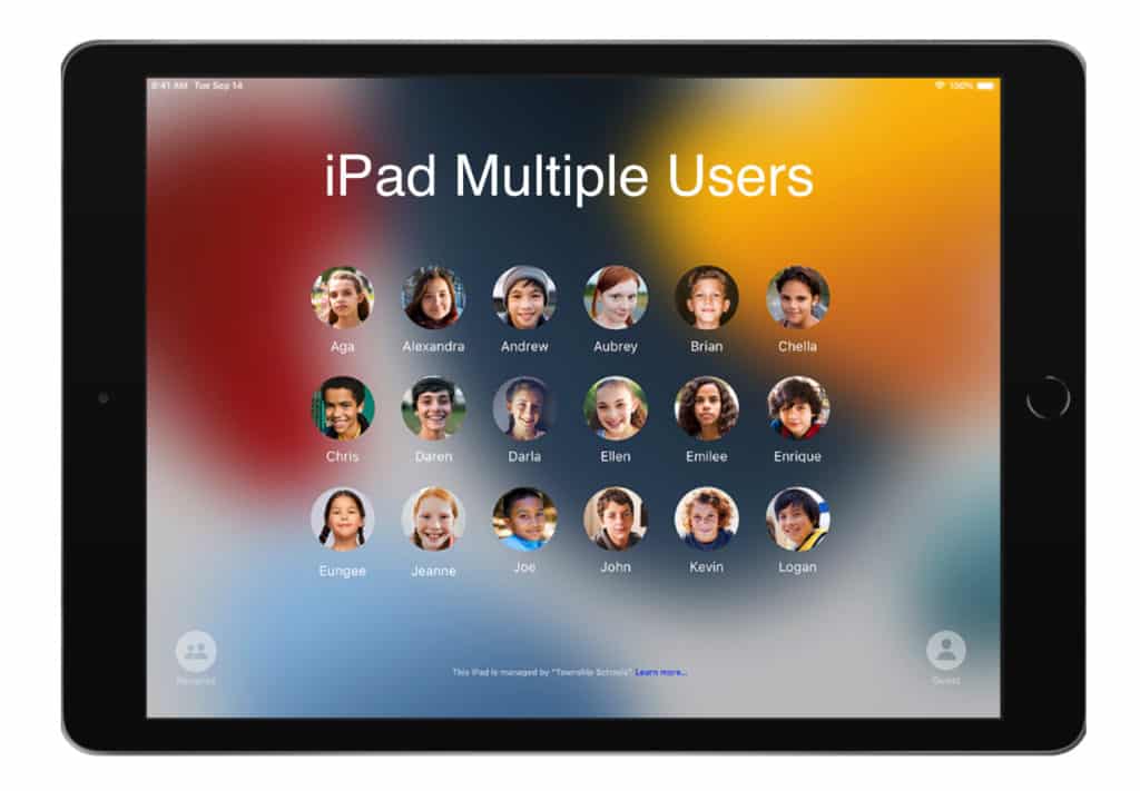 iPad Multiple Users