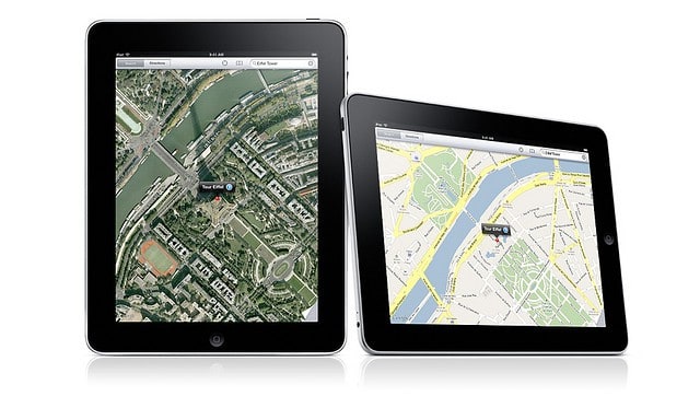 Google Maps iPad