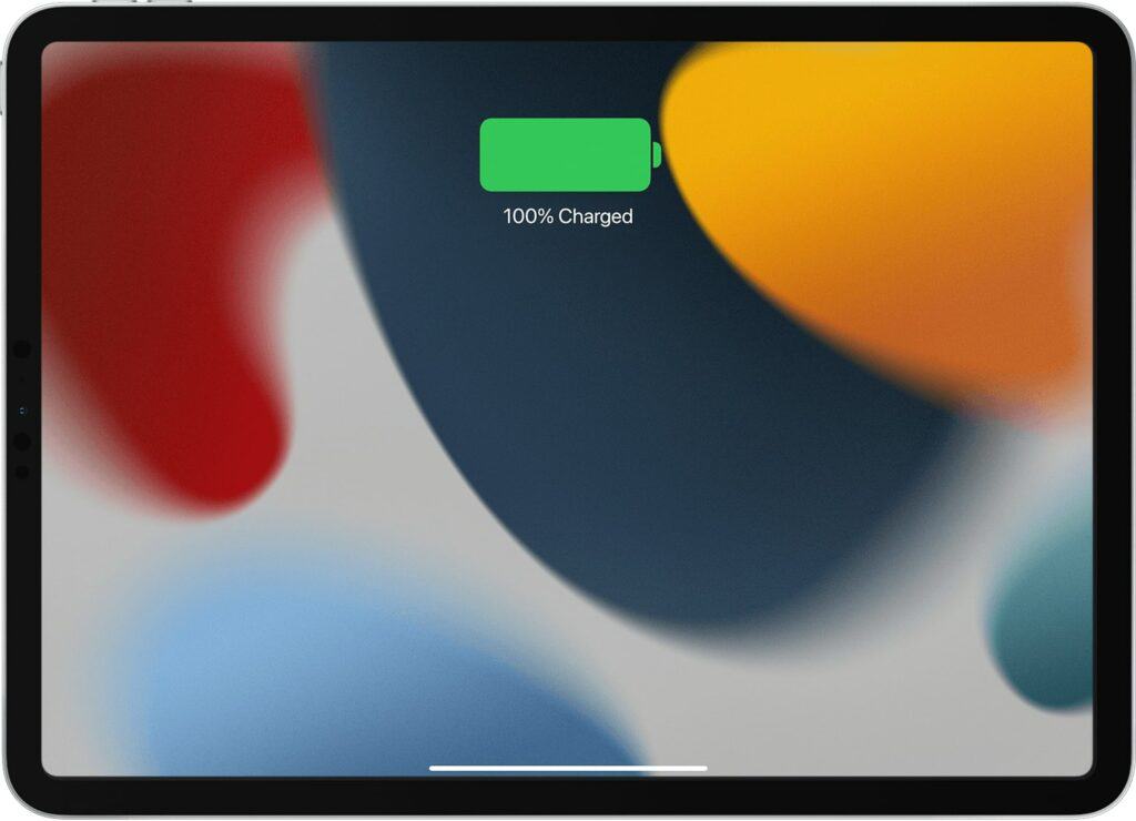 Apple iPad's lithium-ion battery