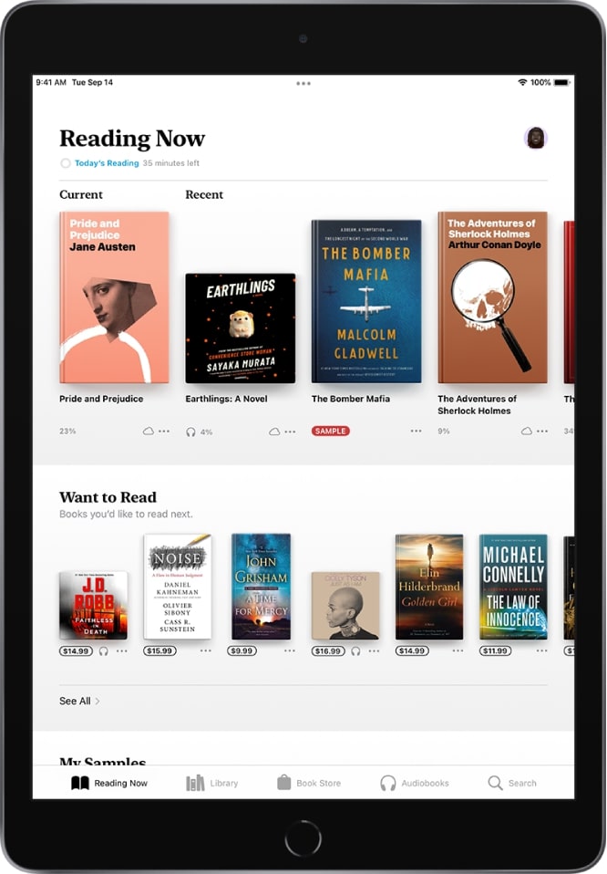 iPad Books App