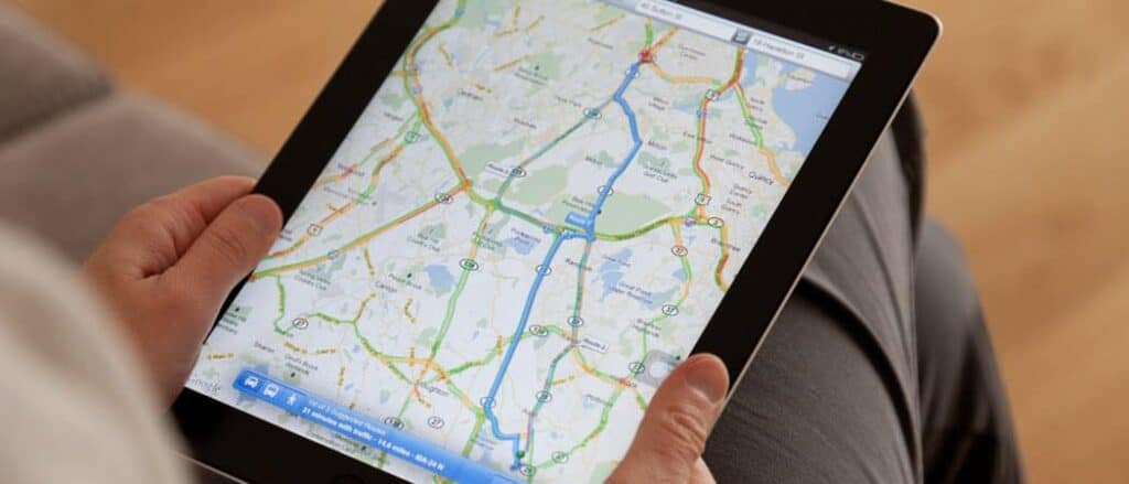 iPad Maps