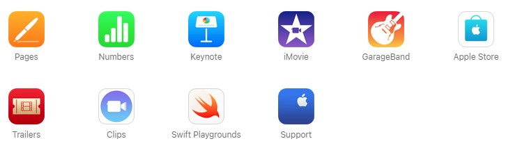Apple Software Additional free apps