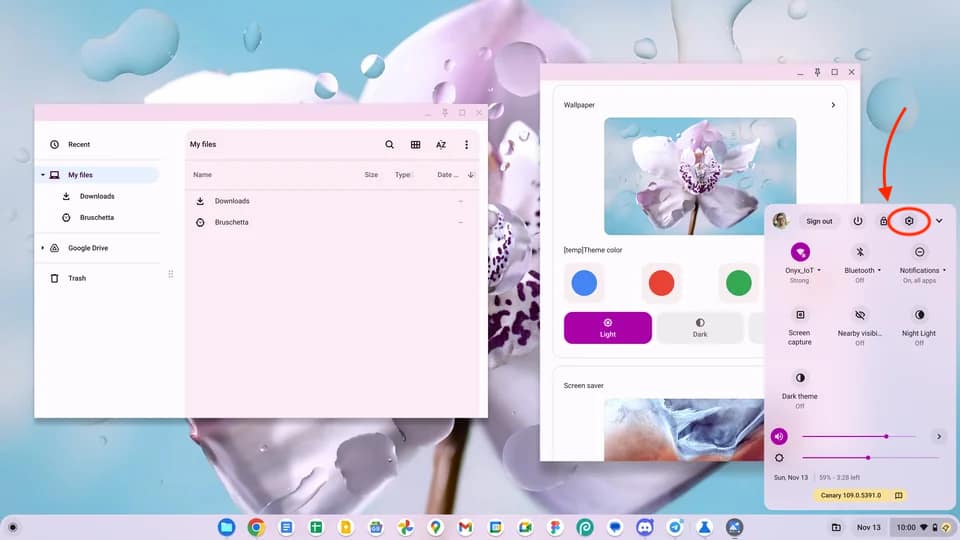 Chrome OS Desktop