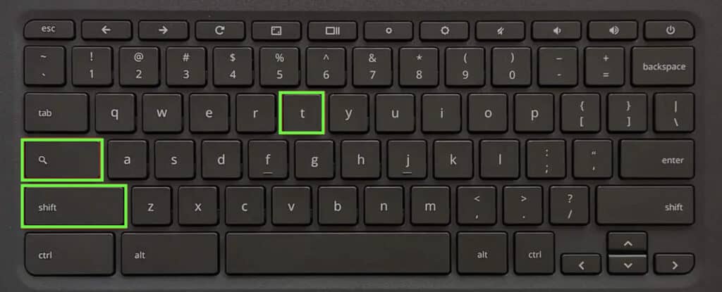 Chromebook Disable Touchscreen Keyboard Shortcut