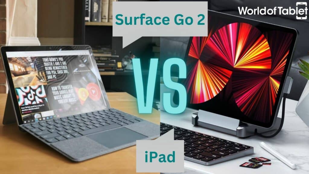 Surface Go 2 vs iPad
