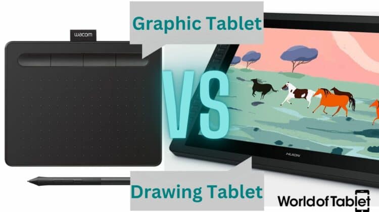 graphic tablet vs drawing tablet