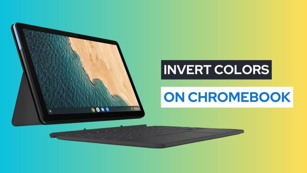 how to invert colors on chromebook